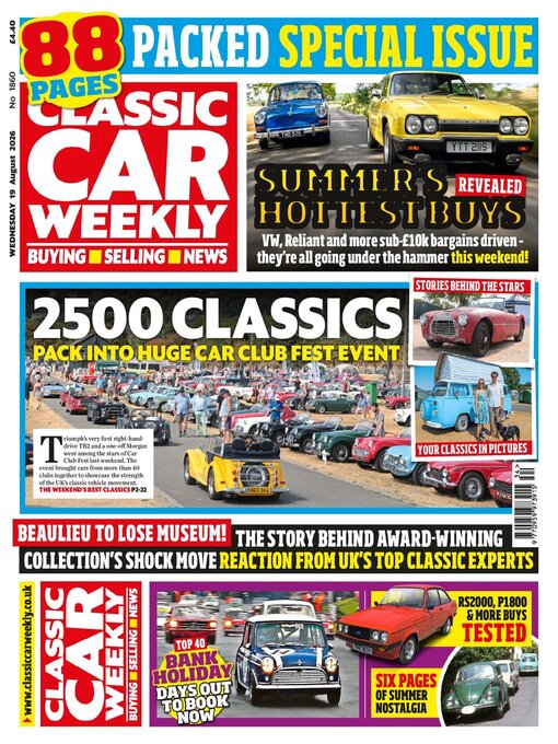 Cover image for Classic Car Weekly